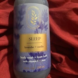 Body wash lavender and vanilla